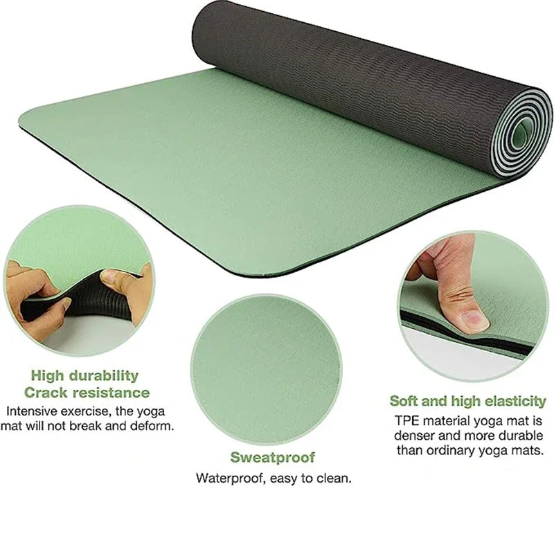 Thick TPE Fitness Yoga Mat