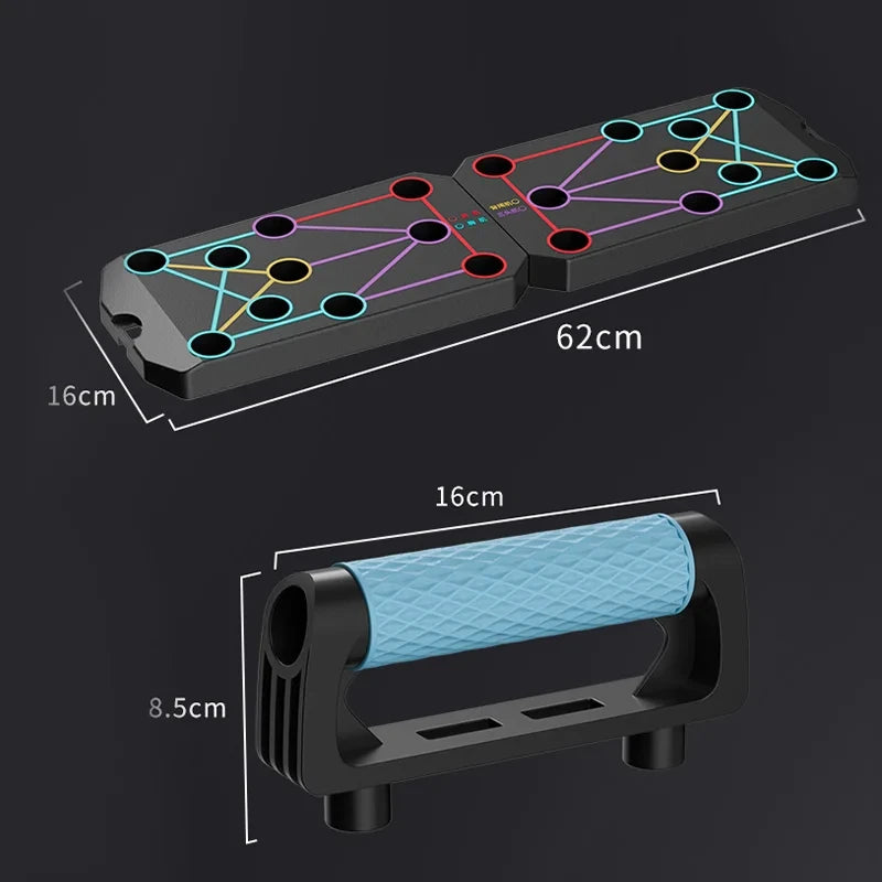Folding Push-up Board Support Muscle Exercise